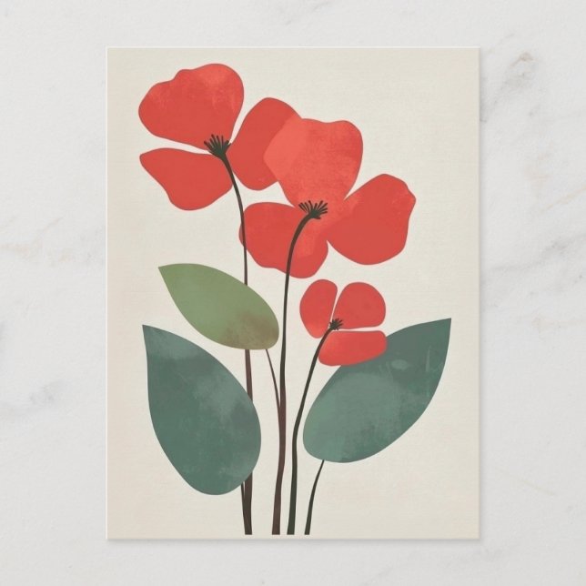 Carte Postale Minimaliste scandinave #180 (Devant)