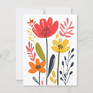 Carte Postale Minimaliste scandinave #182