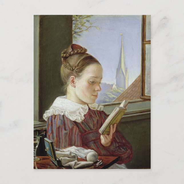 Carte Postale Minna Wasmann, soeur de l'artiste, 1822 (Devant)