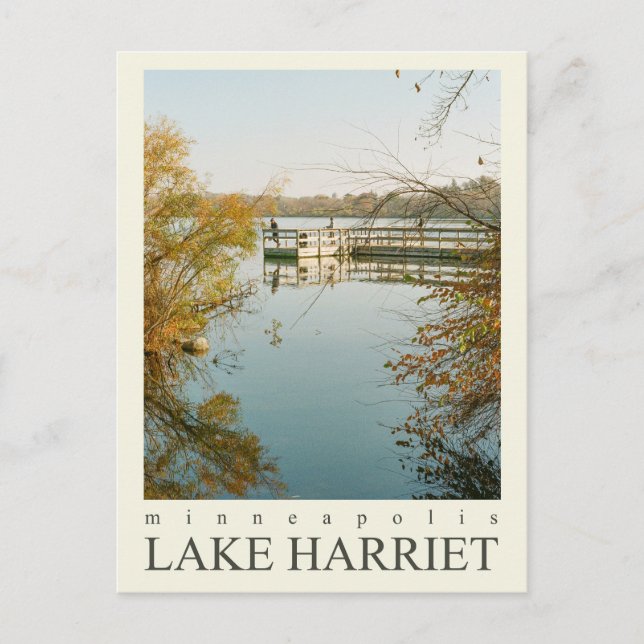Carte Postale Minneapolis | Lac Harriet | Film 35mm (Devant)