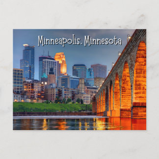 Carte postale Minneapolis Minnesota