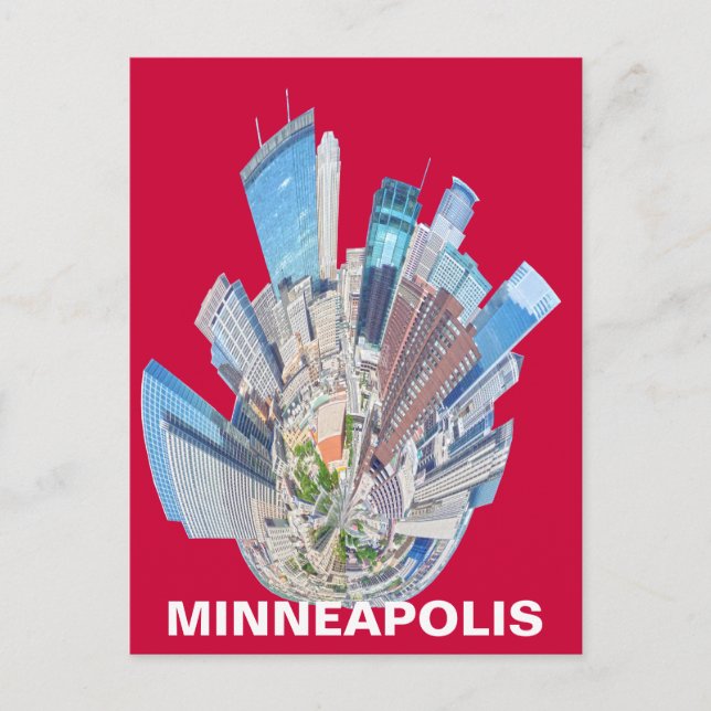 CARTE POSTALE MINNEAPOLIS MN (Devant)