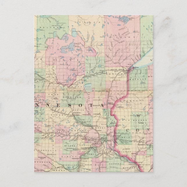 Carte Postale Minnesota (Devant)
