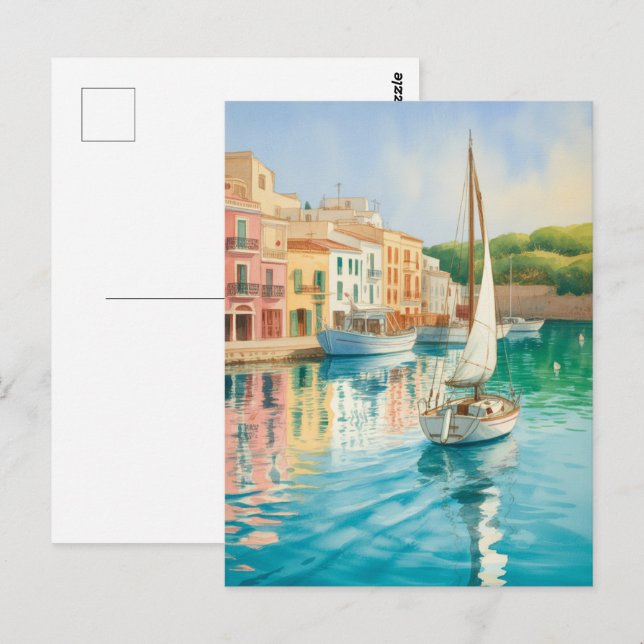 Carte Postale Minorque Espagne (Devant / Derrière)