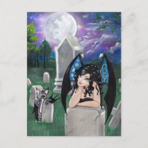 Carte postale "Minuit gothique"