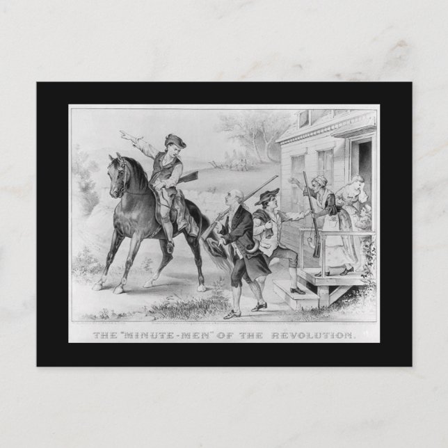 Carte postale Minute Hommes (Devant)