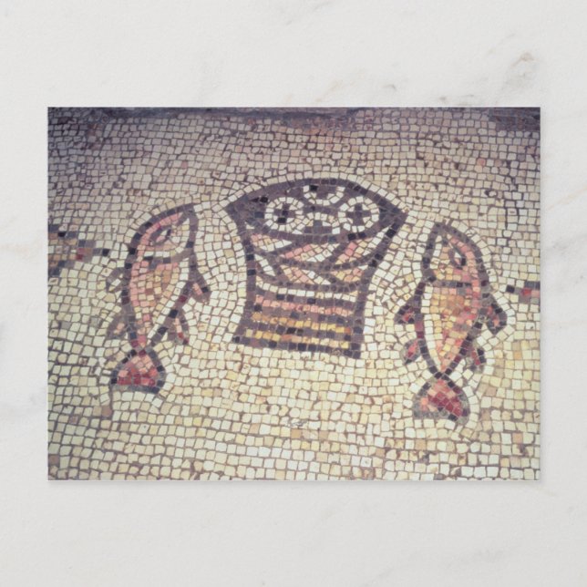 Carte Postale Miracle du pain et des poissons (Devant)