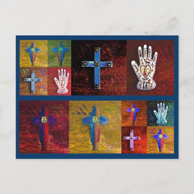 Carte Postale Miracles (bleu) (Devant)