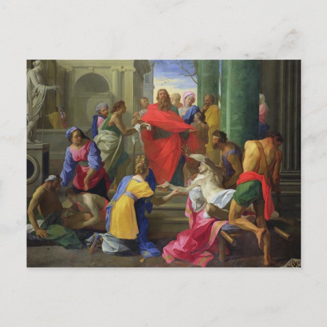 Carte Postale Miracles de Saint Paul à Ephèse, 1693 (Devant)