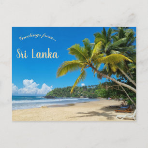 Carte Postale Mirissa Sri Lanka