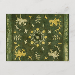 Carte Postale Miroir, bronze avec dos laqué