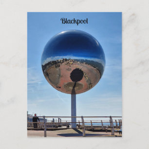 Carte Postale Miroir de Blackpool