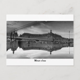 Carte Postale Miroir d'eau