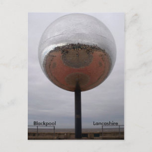 Carte Postale Mirrorball Blackpool