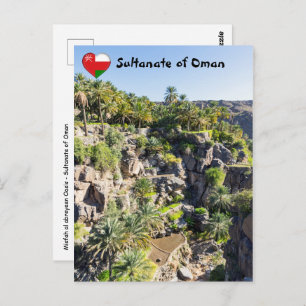 Carte Postale Misfah al abreyeen - Oman