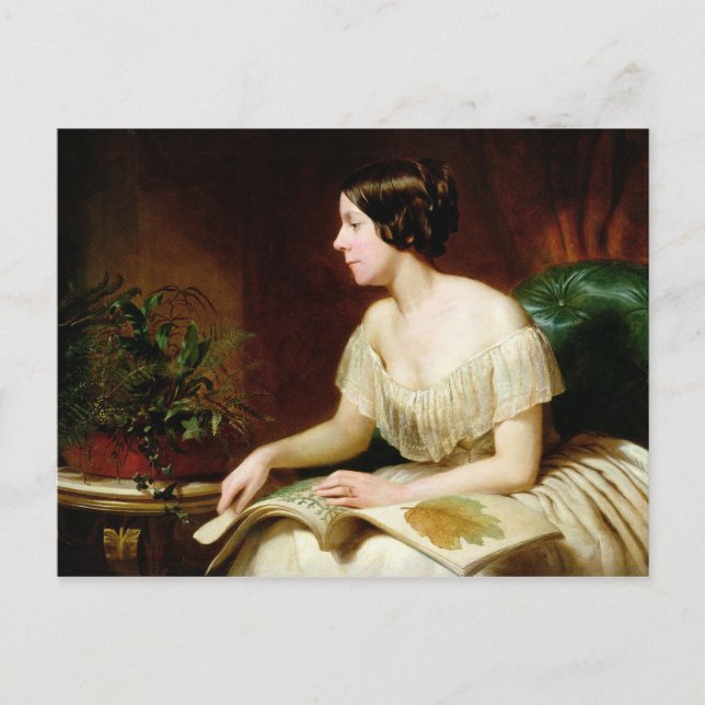 Carte Postale Miss Anne Pratt, le célèbre botaniste (Devant)