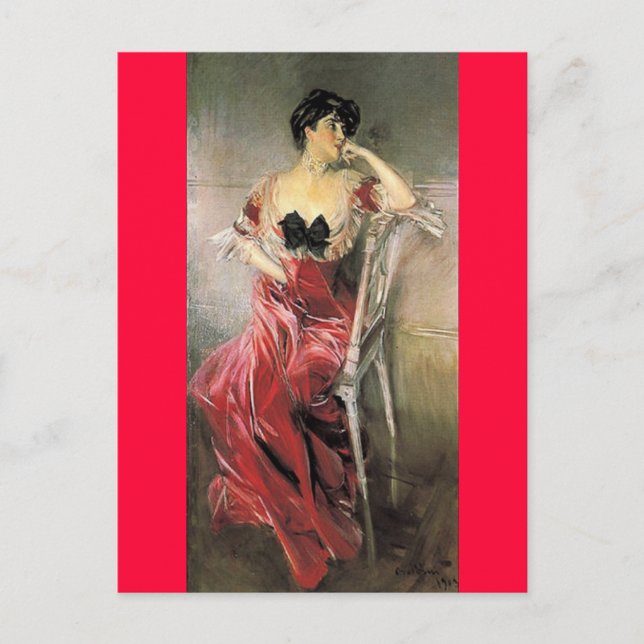 Carte Postale Miss Bell - Giovanni Boldini (Devant)