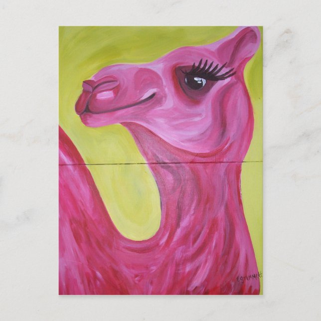 Carte postale Miss Camel (Devant)