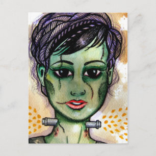 Carte Postale Miss Monster