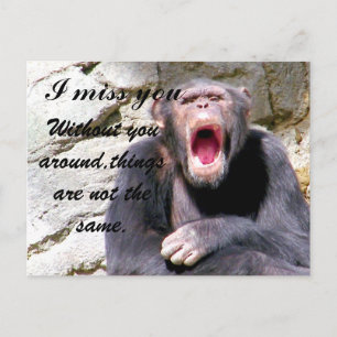 Carte Postale Miss You_