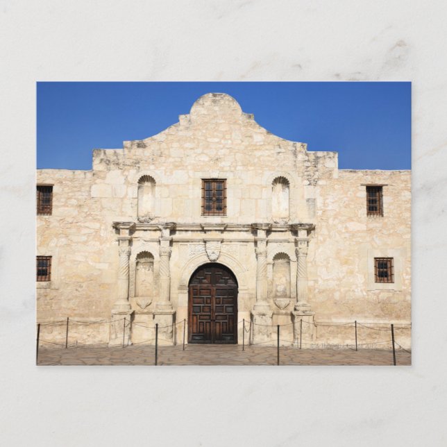 Carte Postale Mission Alamo à San Antonio, 3 (Devant)