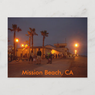 Carte Postale Mission Beach, CA