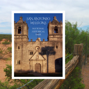 Carte Postale Mission Concepción Church San Antonio Missions PSN