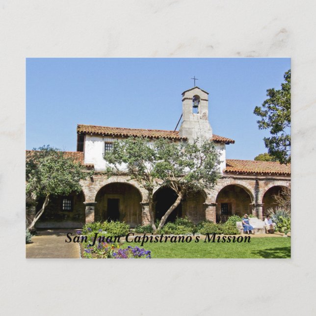 Carte Postale Mission de San Juan Capistrano (Devant)
