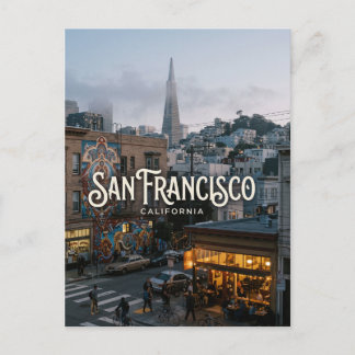 Carte Postale Mission District California