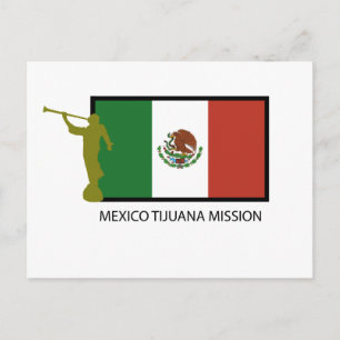 CARTE POSTALE MISSION MEXICO TIJUANA LDS CTR