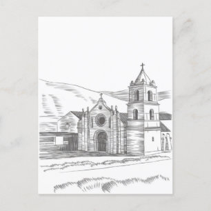 Carte Postale Mission San Carlos Borromeo de Carmel