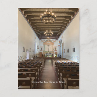 Carte Postale Mission San Luis Obispo de Tolosa, couleur
