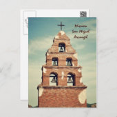 Carte Postale Mission San Miguel Arcangel (Devant / Derrière)