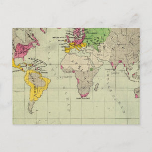 Carte Postale Missions mondiales en Moravie
