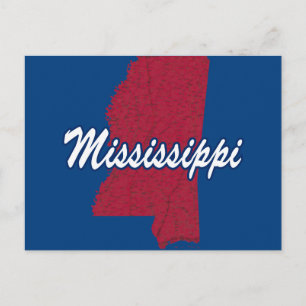 Carte Postale Mississippi