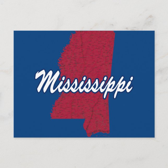 Carte Postale Mississippi (Devant)