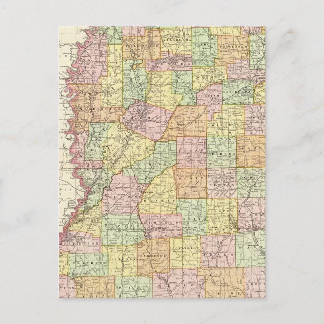 Carte Postale Mississippi (Devant)