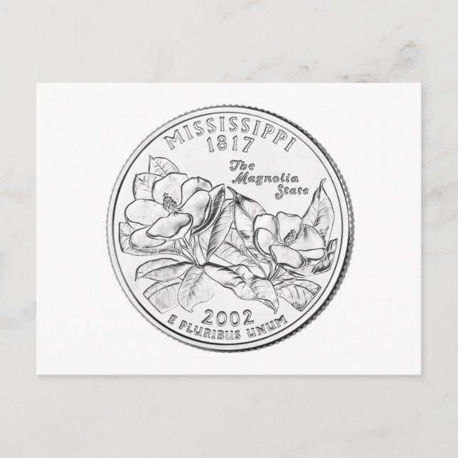 Carte Postale Mississippi (Devant)
