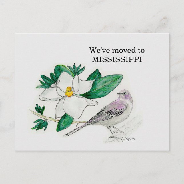 Carte Postale Mississippi (Devant)
