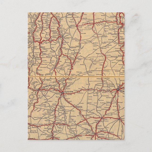 Carte Postale Mississippi 6 (Devant)