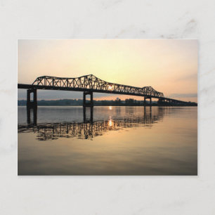 Carte Postale Mississippi River Bridge