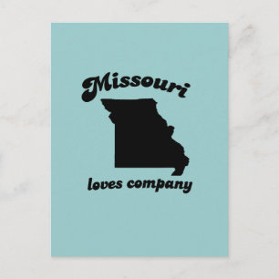 Carte Postale Missouri aime compagnie