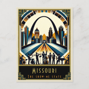 Carte Postale Missouri   Art déco