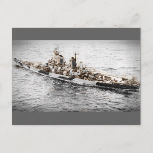 Carte Postale Missouri en mer