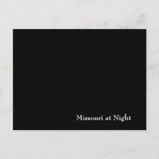 Carte Postale Missouri la nuit
