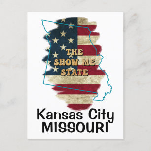 Carte postale Missouri State Holiday personnalisée