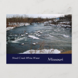 Carte postale Missouri Water White Winter