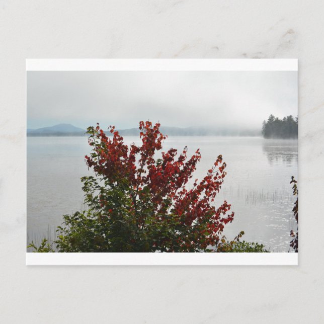 Carte postale Mist Mist Adirondack (Devant)