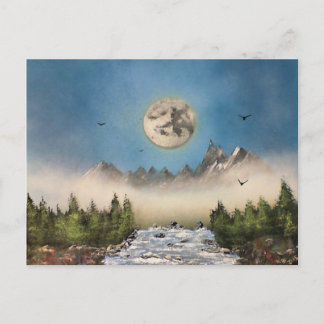 Carte Postale Misty Falls