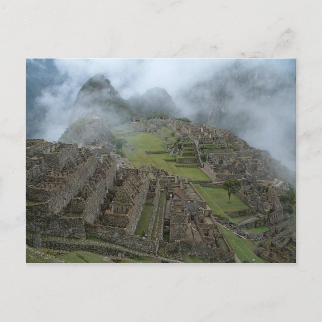 Carte postale "Misty Machu Picchu" (Devant)